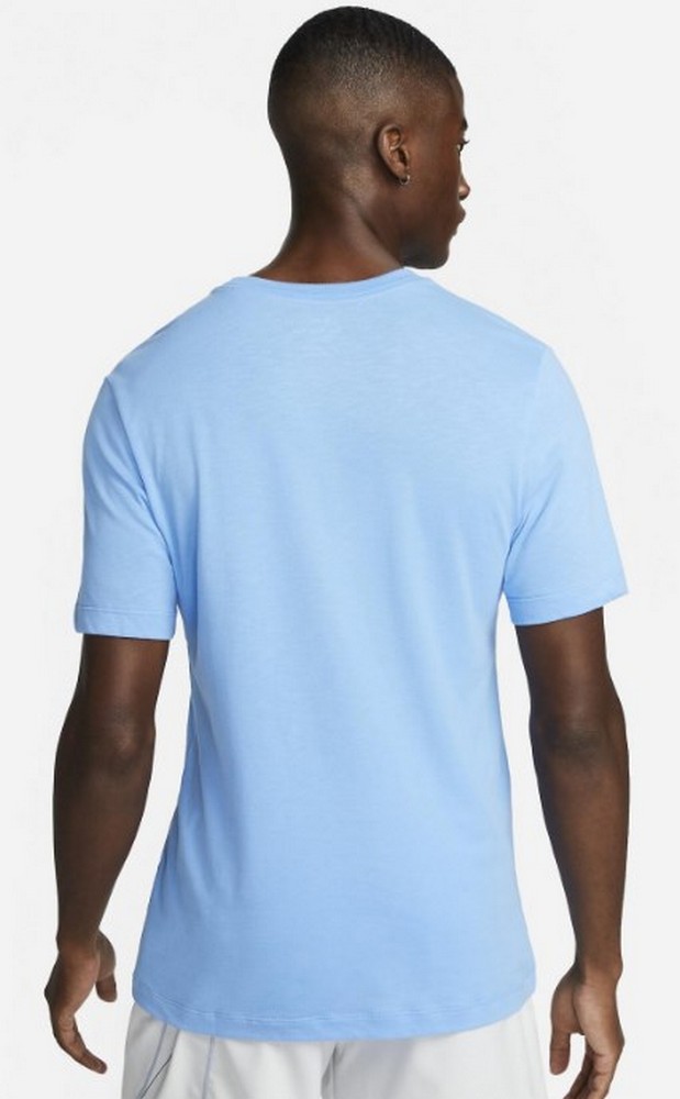 Tricou bărbătesc Nike M NK DF TEE SLUB HBR XL Albastru deschis photo 2